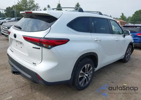 2023 Toyota Highlander Hybrid Xle from USA, damaged, VIN 5TDKBRCH1PS122902